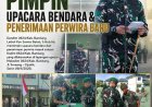 Dandim 0624/kab Bandung Pimpin Upacara Bendera dan Penerimaan Perwira Baru