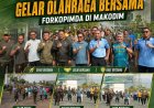 Dandim 0624/kab Bandung Gelar Olahraga Bersama Forkopimda