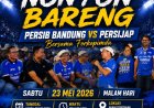 Persib Bandung Juara Liga 1 2026, Dandim Letkol Kav Samto Ikut Nobar Bersama Forkopimda