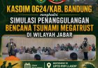Jawa Barat Siaga Bencana, Simulasi Tsunami Megathrust Digelar